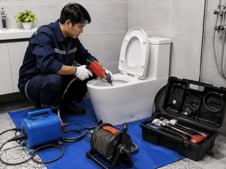 河东区马桶与蹲便器疏通